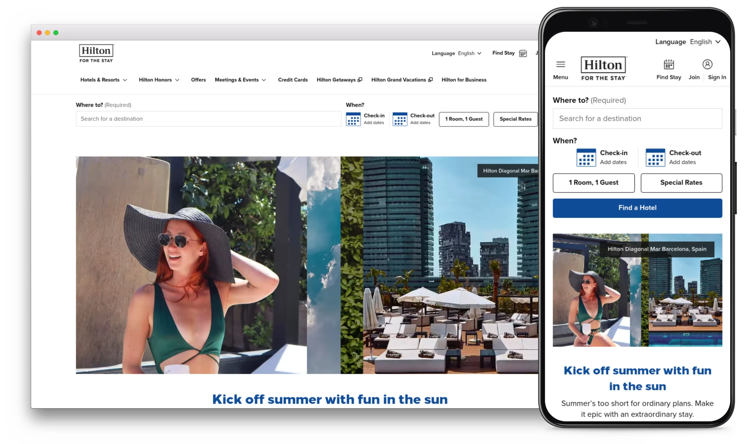 Hilton — Hospitality technology platform built with PHP by The Tech G